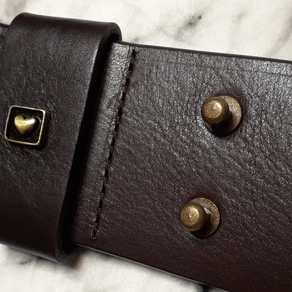 OBERMAER Women's Leather sizes7 Belt - Picture 7 of 11